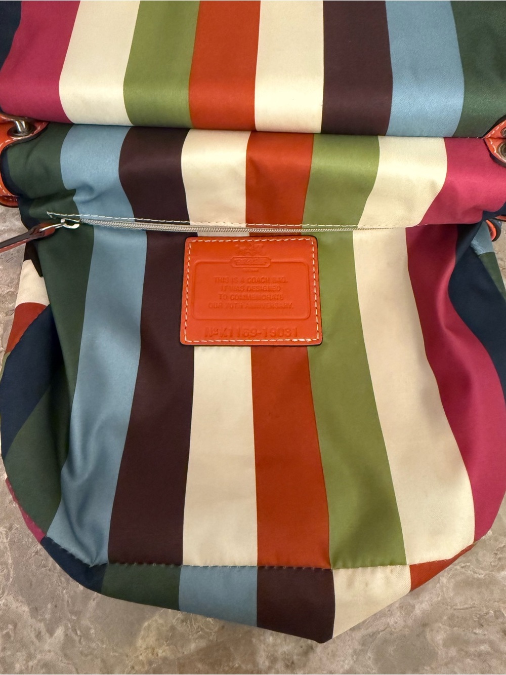 Coach Willis 70th Anniversary Bag with Legacy Lining - Picture 6 of 16